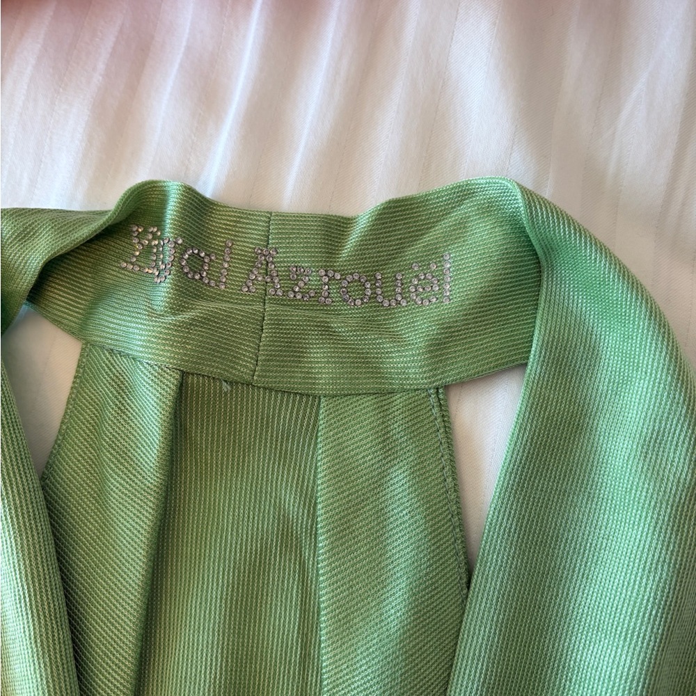 Yigal Azrouel Green Halter Camisole - Picture 2 of 3